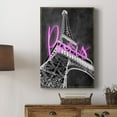 thumbnail image 5 of Neon Nights In Paris Premium Gallery Wrapped Canvas - Ready to Hang, 5 of 9