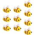 thumbnail image 1 of 20 Felt Bee Mini Crafts Bee Craft Balls Bee Pom Poms DIY Craft Decorations, 1 of 5