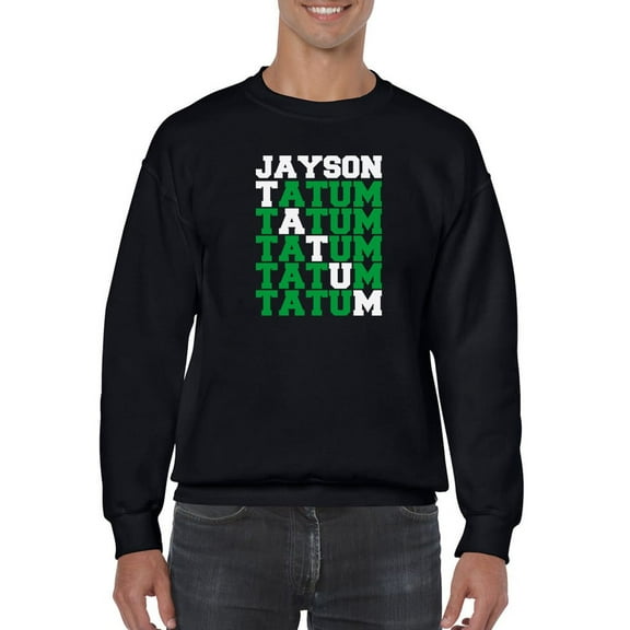 Jayson Tatum Text Sweatshirt Men -GoatDeals Designs, Male Large