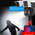 thumbnail image 4 of Cámara de Seguridad, Cámaina Exterior de Rotación de 355 de Víz de 2 Vías Hd de 6 MP Con Detección de Movimiento humano de 4 lentes, Cámara de SEGURIDAD WIFI IMPERMitable, 4 of 7