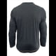 thumbnail image 4 of Camisetas Henley para Hombre, Larga Raglán, Informales, Ajustadas, Ligeras, de Moda. Gris Oscuro L, 4 of 7