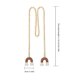 thumbnail image 3 of Long Wood Bead Garland With Multicolour Curtain Tieback Curtain Tieback Wall Decor Hanging Home Decorations, 3 of 6