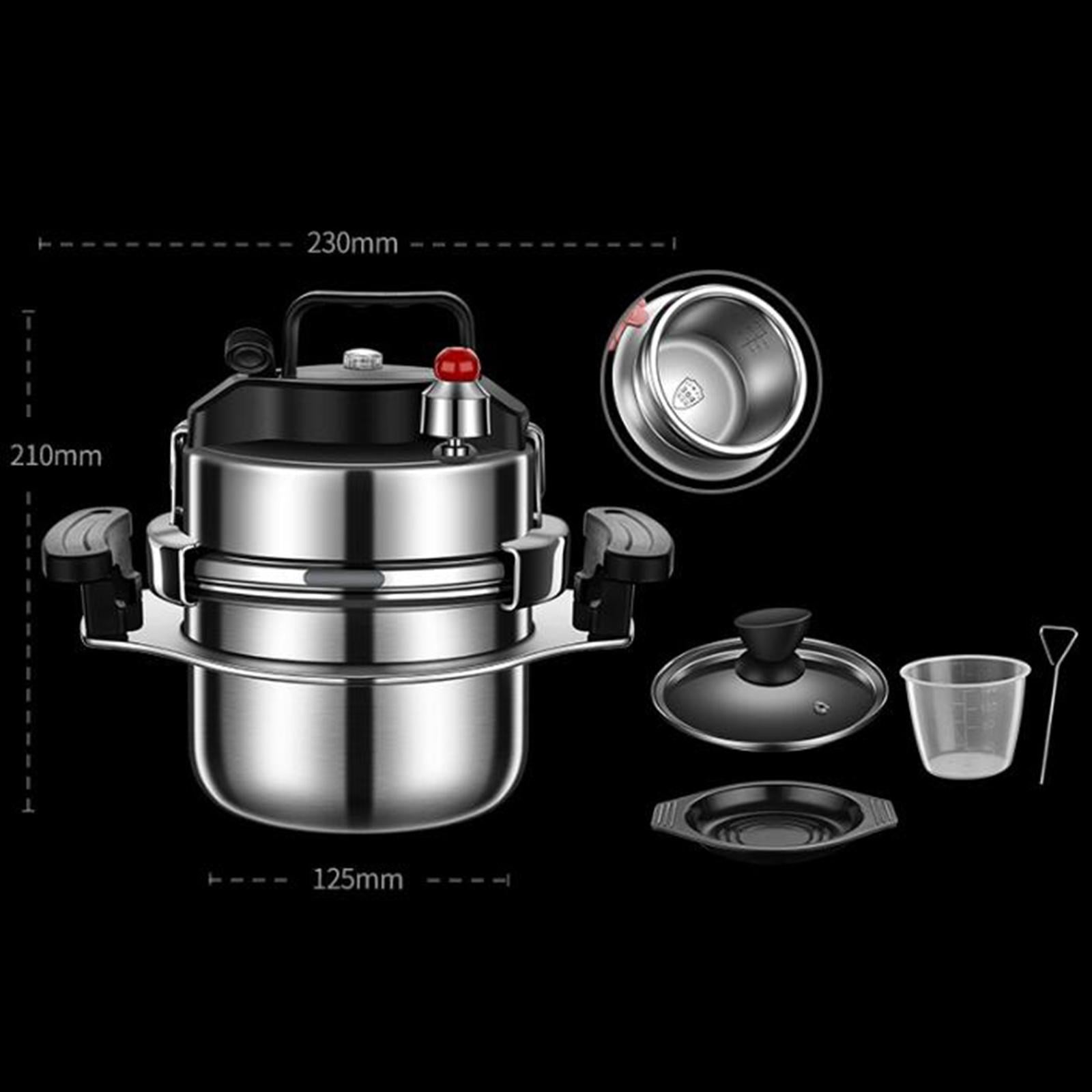 Nishiyuenyi Rice Cooking Pot Portable Multifunction with Secure Knob Instant Cooking Pot for 2L Accessories