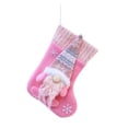 thumbnail image 2 of Xihbxyly Bolsa de Regalo Navideña con Diseño de Calcetines, Reutilizable, Ideal para Rellenar Dulces y Regalos, Ideal Como Recuerdo de Fiesta, 23 X 17 Cm., 2 of 2