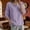 A1_Light Violet, variant on Sillenn Notch Neck Puff Bubble 3/4 Sleeve Cotton Linen Blouse for Women Loose Fit Dressy Casual Muslin Shirt Lightweight Breathable Relaxed Fit Tunic Shirt Casual Summer Basic Linen Shirts Beige L