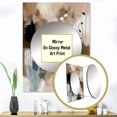 thumbnail image 3 of Designart "Reflections in Blue II" Abstract Mirror Wall Decor - Modern Blue Abstract Large Mirror For Wall Art Decor - 40" x 30" Inch, 3 of 5