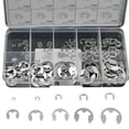 thumbnail image 5 of Ana 120X Stainless M1.5 - M10 Assorted E Clips C Circlip Kit Retaining Snap Ring Set, 5 of 9