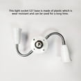 thumbnail image 2 of Adjustable Light Socket E27 Base LED Bulbs Converter with Extension Hose Adapter Repair Accessory for Household Indoor Office 3 Heads, 2 of 6