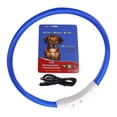 thumbnail image 3 of Goowood LED Dog Collar Rechargeable Dog Collar USB Light Up Glowing Flashing Adjustable for Small Medium Large Dogs Night Walking Safety Fashion, 3 of 7