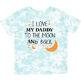 thumbnail image 3 of Inktastic I Love My Daddy to the Moon and Back Boys or Girls Toddler T-Shirt, 3 of 5