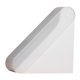 thumbnail image 1 of Portafiltros de café, caja de almacenamiento de papel de café, acrílico, diseño transparente, café Blanco, 1 of 9