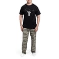 thumbnail image 5 of CafePress - Fly Fishing Men's Dark Pajamas - Men's Dark Loose Fit Cotton Pajama Set, 5 of 7