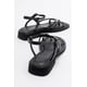 thumbnail image 5 of Antas - Sandalias de piel negras para mujer negro 22 CM, 5 of 6