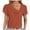 Orange, variant on Uaswgudfs Womens Dressy Casual Blouses Asymmetrical V Neck Business Work Tops Ruffle Sleeve Summer Shirts