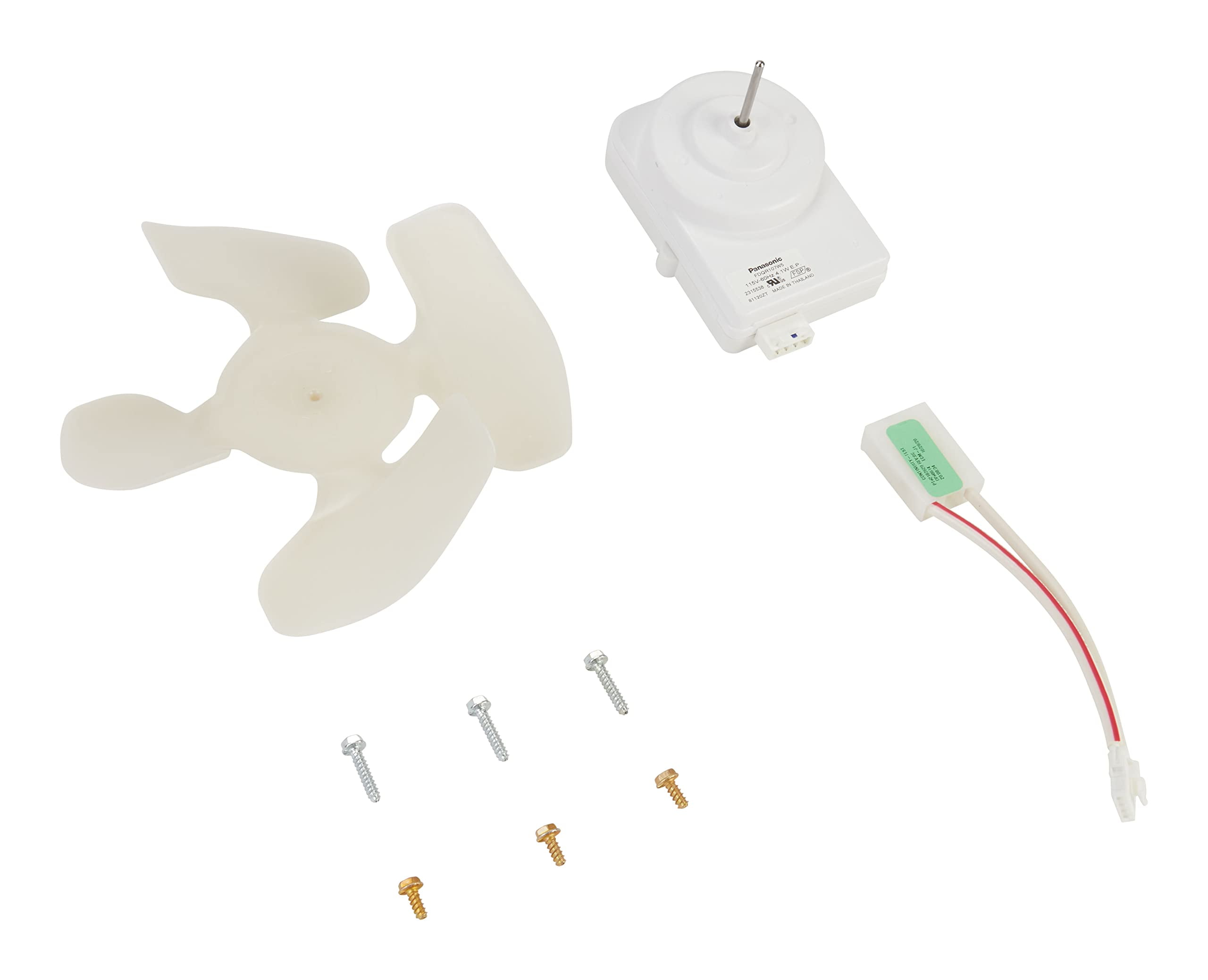 Whirlpool Refrigerator Condenser Fan Motor Kit W10124096