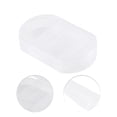 thumbnail image 3 of Unique Bargains 1 Pc 3 Compartments Pill Case Durable for Travel Clear, 3 of 6