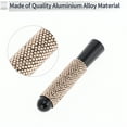thumbnail image 4 of Unique Bargains 1 Set Universal Car Signal Antenna 4.72" Bling Rhinestone Polished Finish Antenna for Decoration Aluminum Alloy Material Champagne 3.15", 4 of 6