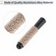 thumbnail image 4 of Ofertas Únicas 1 Juego de Antena de Señal Universal para Coche 4.72" Antena de Brillo con Acabado Pulido para Decoración Material de Aleación de Aluminio Champagne 3.15", 4 of 6