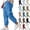 Army Green, variant on Men Thin Drawstring Elastic High Waist Cuffed Ankle Tapered Linen Jogger Pants Deep Side Slip Pockets Wrinkle Free Breathable Hot Season Sightseeing Daily Trousers XL