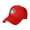 Red, variant on Bowdoin- College Sandwich Cap Unisex Classic Baseball Capunisex Adjustable Casquette Dad Hat