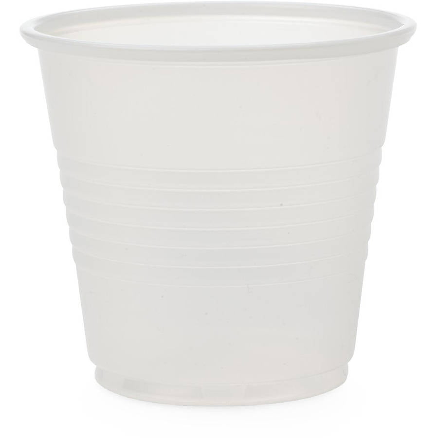 Medline Disposable Cold Plastic Drinking Cups, 3.5 oz - Walmart.com