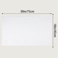 thumbnail image 7 of Unique Bargains Fade Resistant Cotton Bath Rugs Shower Mat Bathroom Non Slip White, 7 of 7