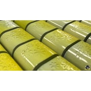 Chocolate World CF0228 Polycarbonate Chocolate Mold with 24 Sloping-Flower-Square Cavities, Each 21.5mm x 24.5mm x 19mm High