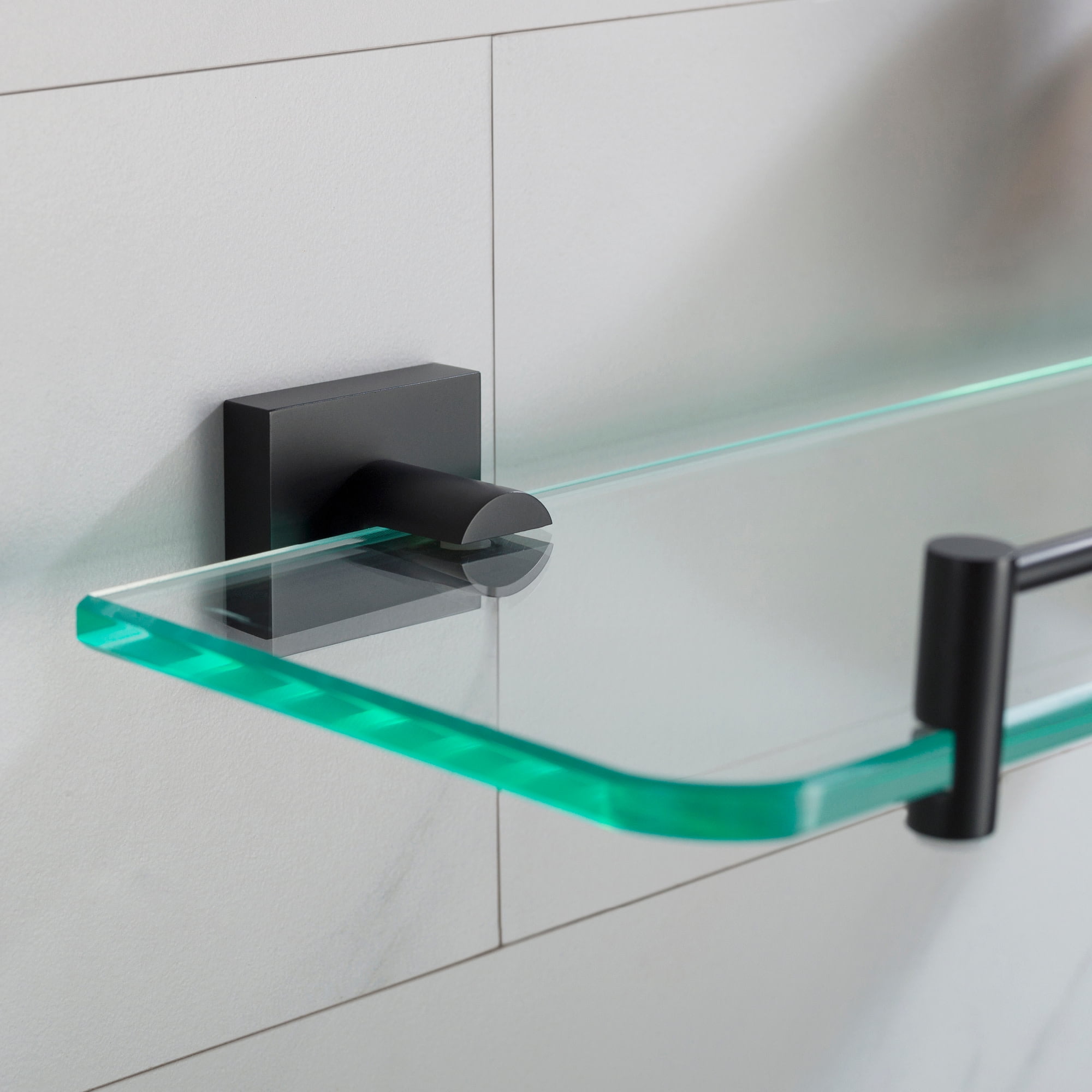 Kraus Bathroom Shelf Shower Organizer, Brushed Nickel