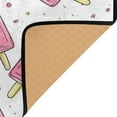 thumbnail image 3 of Yayeee Area Rugs for Living Room 5.2'x4' Non Slip Washable Bedroom Floor Carpet, Pink Popsicle Pattern, 3 of 6