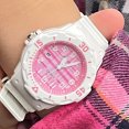 thumbnail image 5 of Reloj para mujer, marca de lujo, resistente al agua hasta 100 m, reloj deportivo sencillo con manecillas coloridas, reloj para mujer, 5 of 5