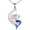 007 purple mermaid, variant on YAFEINI Sea Animal Necklace 925 Sterling Silver Ocean Pendant Necklace Beach Jewelry for Women Wace Gifts