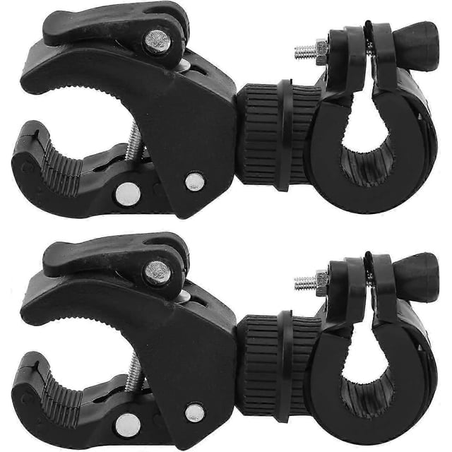 2 Pieces Bike Light Mount Bracket 360 Degree Rotatable Bicycle Flashlight Holder Cycle Equipment for Cycling Bike MTB