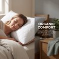 thumbnail image 2 of Unique Bargains Breathable Hypoallergenic Envelope Pillow Protectors Jumbo White 20" x 28", 2 of 5
