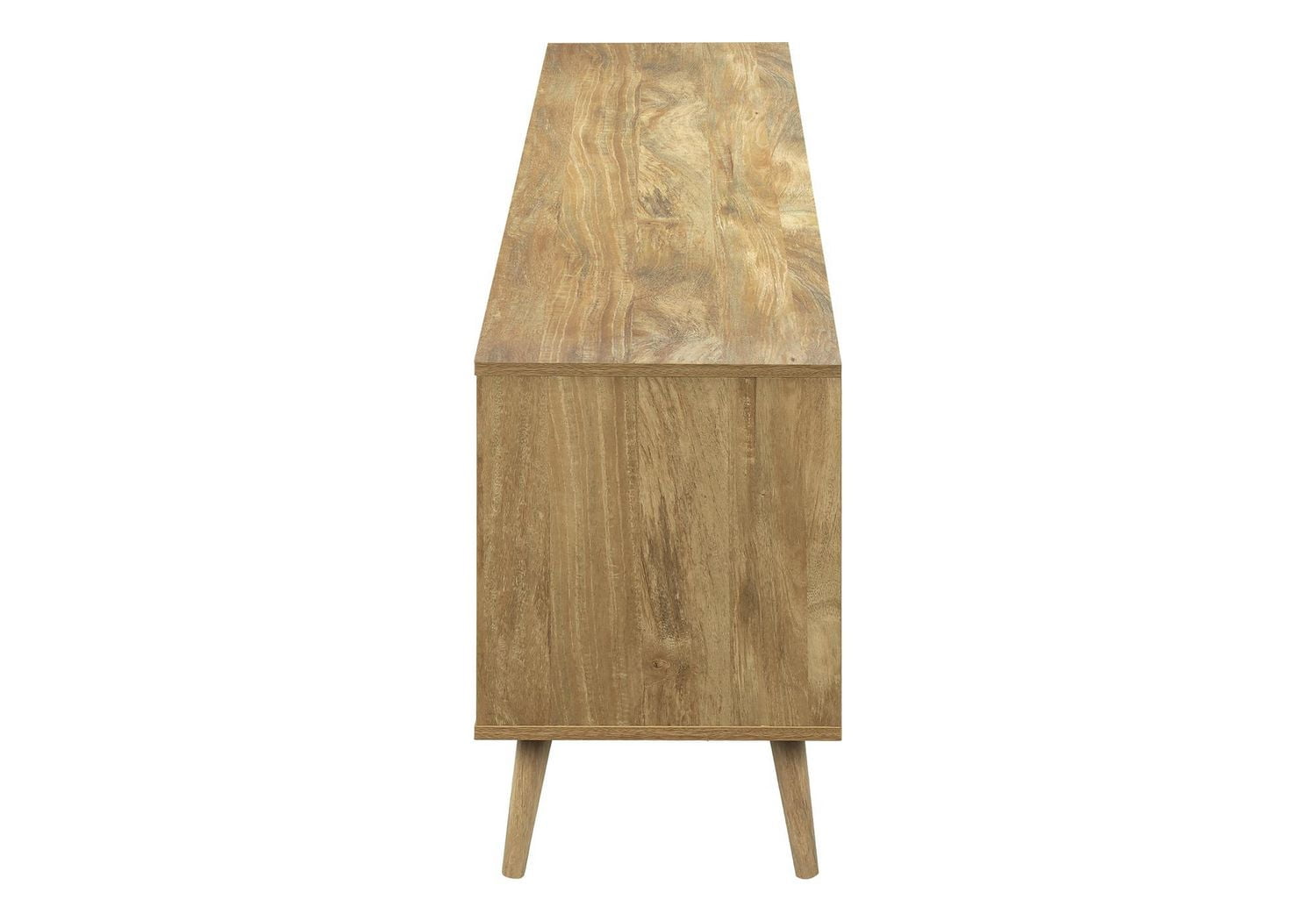 Monarch Specialties  Meuble Tv, 72 Pouces, Console, Centre De Divertissement Média, Tiroirs De Rangement, Armoire De Rangement, Stratifié Noyer, Mid Century