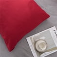 thumbnail image 4 of ChicYu Washable Autumn And Winter Thickened Pillowcover Soft Warm for Home Decor Daily Use and Cold Season Comfortable Solid Color Pillowcover, 4 of 6