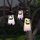 thumbnail image 1 of Decoraciones de Halloween Decoración para colgar al aire libre con sombrero de bruja fantasma brillante Decoraciones de Halloween Adornos para interiores y exteriores Fiesta de Halloween Cadena de lu JAMW Sencillez, 1 of 5