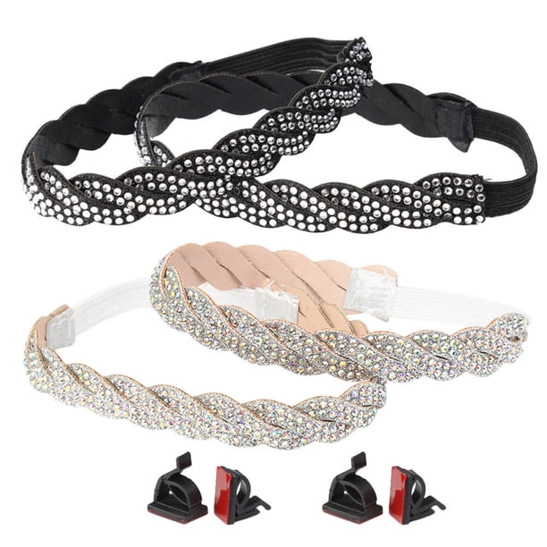 FELTECHELECTR 4 correas reemplazables para zapatos de tacón alto, decoración de cordones para zapatos de tacón alto