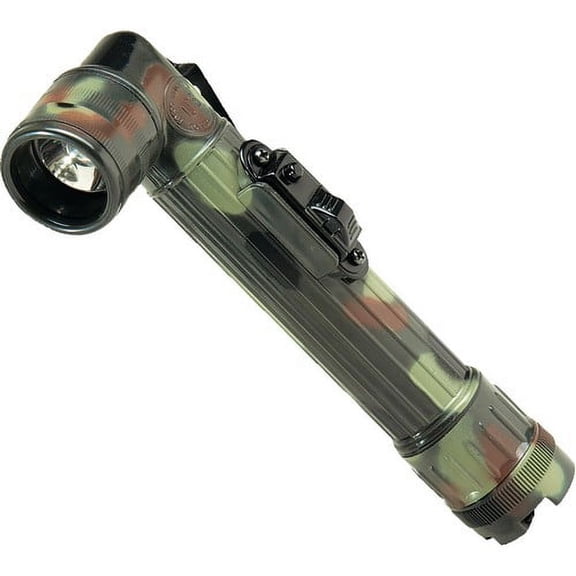 Mil-Tec 15143021 Mil-Tec Small LED Anglehead Flashlight Flecktarn