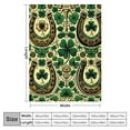 thumbnail image 4 of COMIO St Patricks Day Throw Blanket Soft Shamrocks Clover Irish Blanket and Throws Fluffy Comfy Cozy Saints Throw Blanket for Bed Sofa Couch Saint Patricks Day Things Decor House Ornament, 4 of 6