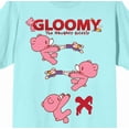 thumbnail image 5 of Gloomy Bear 3 Step Art Crew Neck Short Sleeve Celadon Women's T-shirt-Medium, 5 of 5