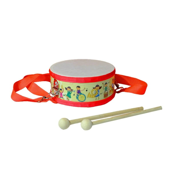 Caja de 6" Instrumento de percusión profesional con baquetas multifuncionales Gente