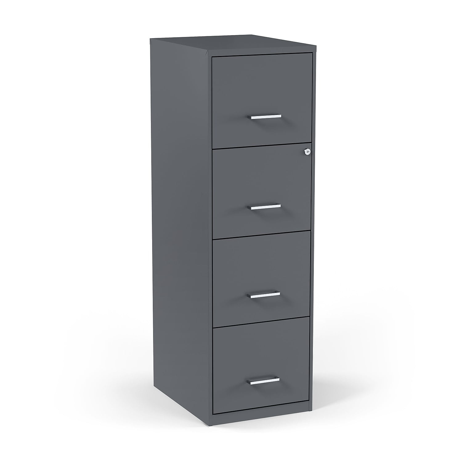 4 Drawers 15.25 x 14.00 x 14.50 Inches Black Details about   Vaultz Locking CD File Cabinet 