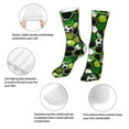 thumbnail image 3 of Fuzoiu Soccer1 Print Crew Socks,Casual Athletic Gym LightWeight Thin Socks,Casual Crew Socks for Men Woman,Calf Length Crew Socks, 3 of 7