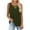 Army Green, variant on Htigea Clearanc Women's V Neck Tank Tops Casual Summer Button Down Sleeveless Shirts Casual Party Daily Army Green,L