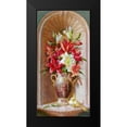 thumbnail image 2 of Dandorf, Olga 9x14 Black Modern Framed Museum Art Print Titled - Lilies, 2 of 5