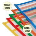 thumbnail image 4 of ECR4Kids Dry-Erase Clear Pockets Sleeves and Markers 10" x 14", 30pc , Assorted, 4 of 9