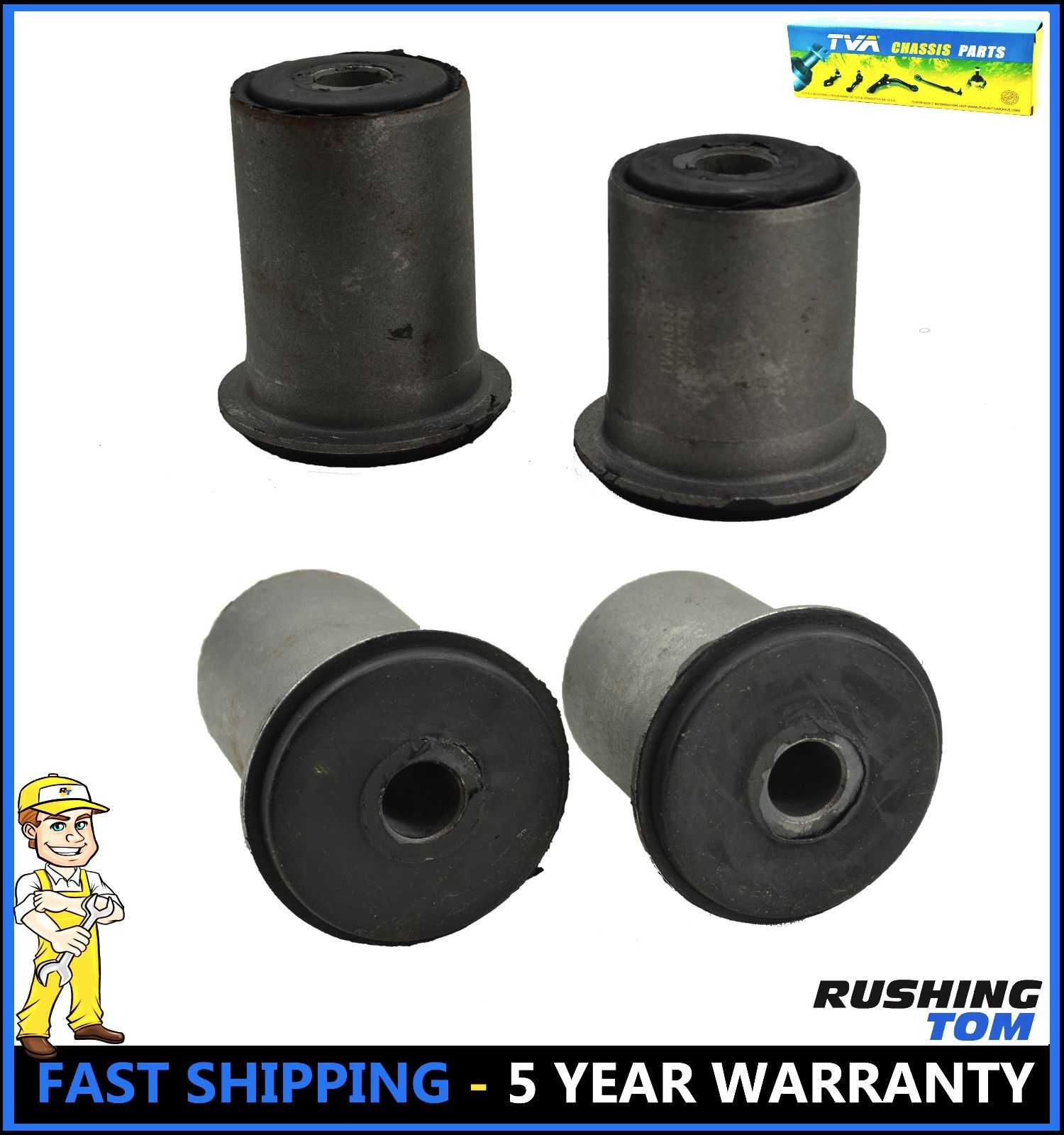 2 Pairs Lower Control Arm Bushings Kit Fits Chevrolet K1500 C1500 GMC