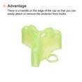 thumbnail image 4 of Uxcell Plastic Fishing Hook Bonnets Treble Hook Covers Fit for 6,7,8, Fluorescent Yellow 100 Pack, 4 of 6