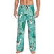 thumbnail image 1 of Fotbe Alapaca in Boho Pantalones de Pijama para Hombre, Pantalones de Dormir, Pantalones de Casa con Cintura Ajustable y Bolsillos-Medium, 1 of 6