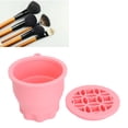 thumbnail image 1 of Estera De Limpieza Plegable De Silicona Para Brochas De Maquillaje Y Red De Secado Colgante Con Rejilla De Secado De Malla Para Esponja De Maquillaje, Esponja Para Polvo Y Brocha, 1 of 7